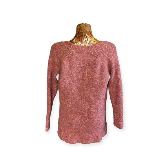 Forever 21 sweater wool blend nwt new Small cozy v neck - Picture 4 of 10